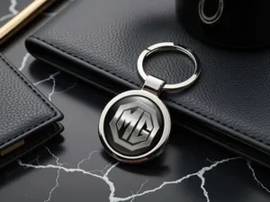 MG Key Chain Metal Alloy Durable Design